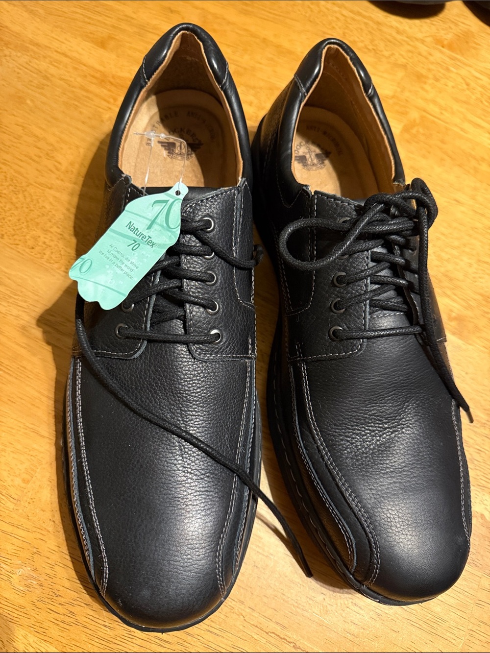 Dockers Men's Black Lace-Up Casual Oxfords